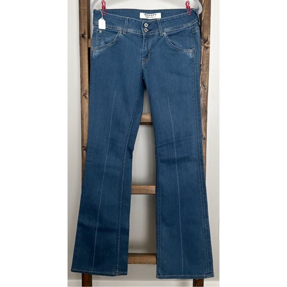 Women's Hudson Signature Boot Cut Low Rise Form Fitting Jeans - Picture 1 of 5
